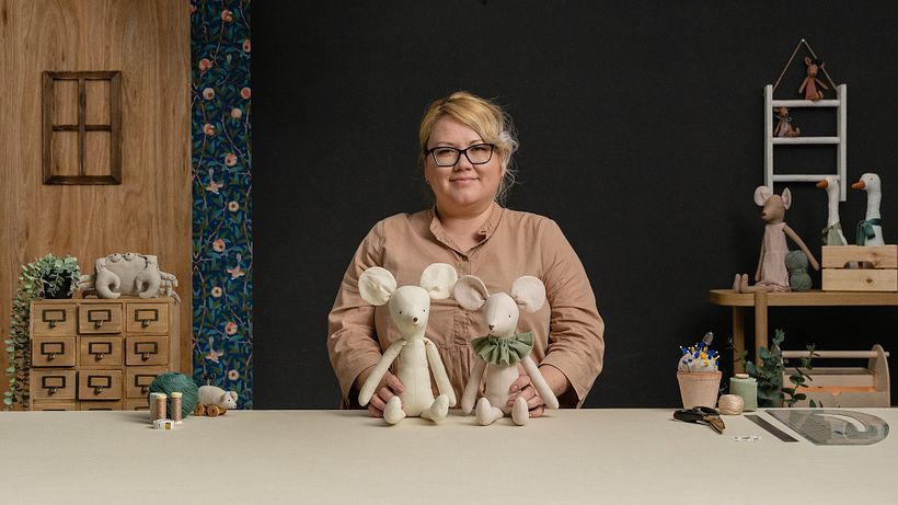 My project for course: Designing and Making Your Own Soft Toy 2