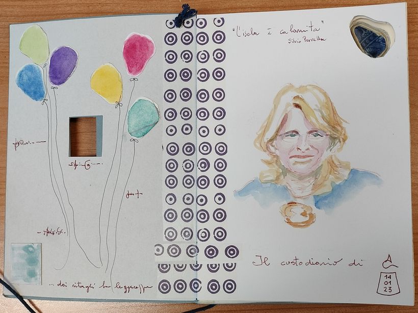 ll mio progetto del corso: Travel sketchbook con tecniche miste. Un progetto di Antonella Calligaris: Procida - l'isola della mia anima. 2