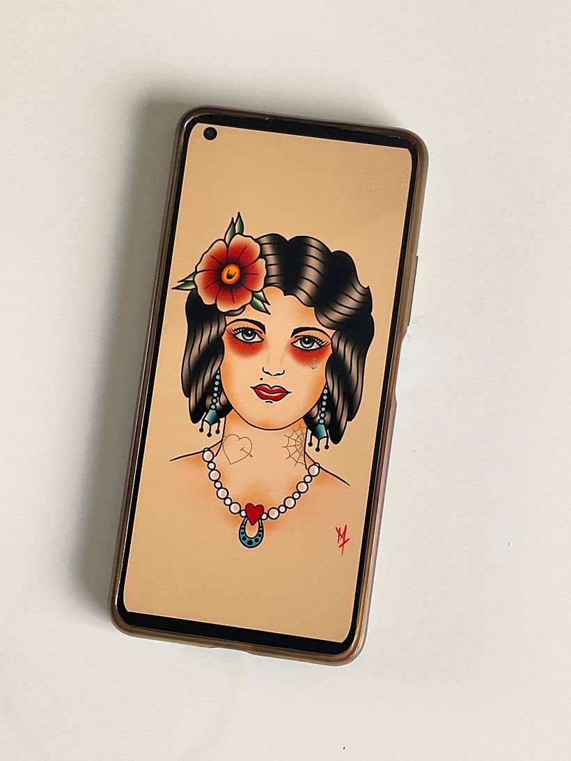 Meu projeto do curso: Design de tatuagens estilo old school no Procreate - Traditionelle Illustration