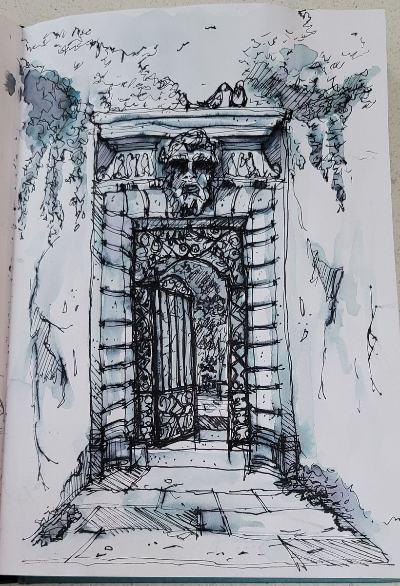 Garden gate Venice