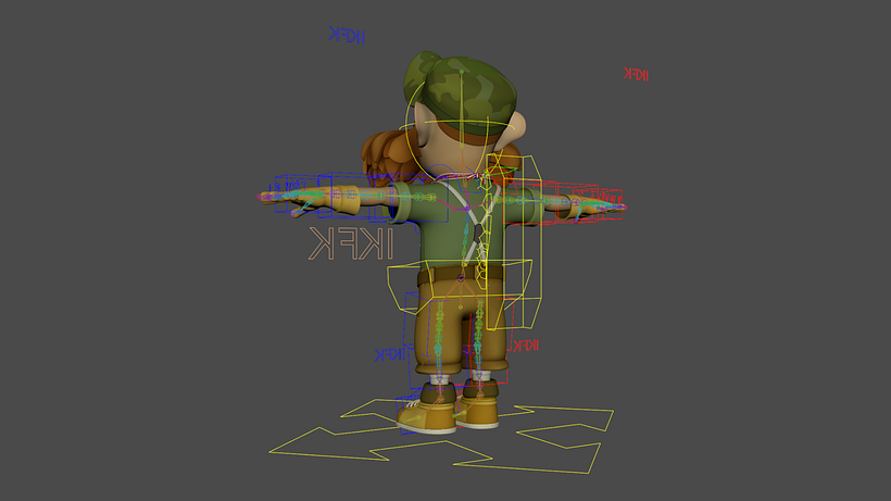My project for course: Rigging and Deformation of a Character 5