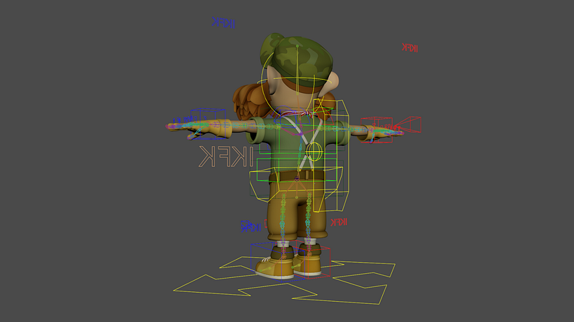 My project for course: Rigging and Deformation of a Character 4