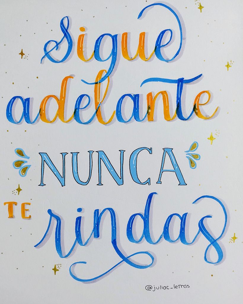 Mi proyecto del curso: Principios de la caligrafía con brush pen 4