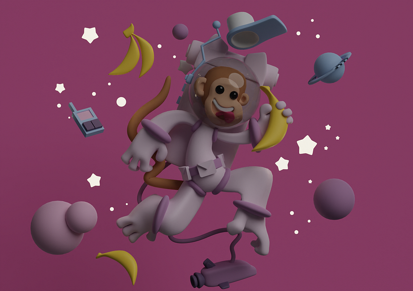 My project for course: 3D Character Creation in Blender 1