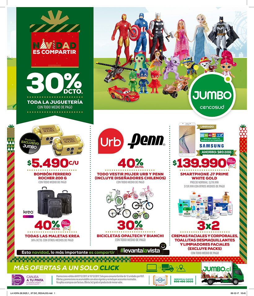 Aviso de prensa - diario La Hora - trabajo en diseño basado en el kit visual y en bodegones de fotos.