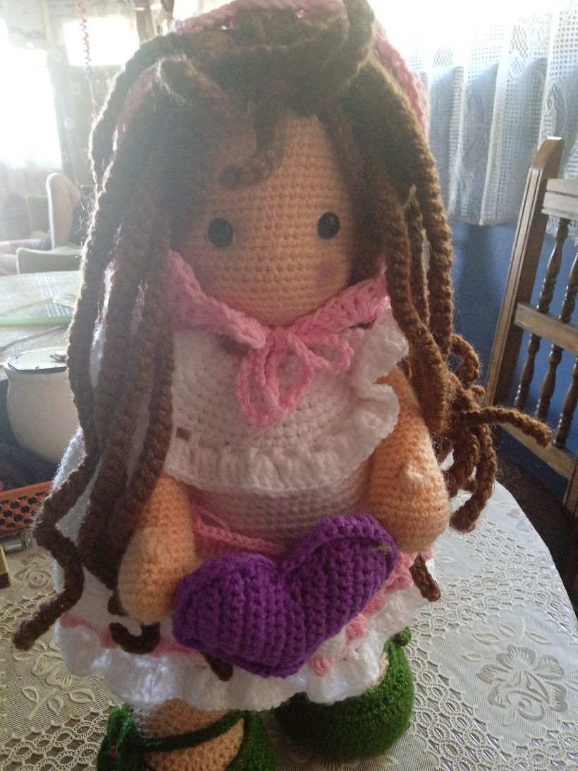 Mi proyecto del curso: Elaboración de muñecas amigurumi románticas 2