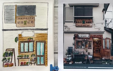 Mi proyecto del curso: Ilustración de escenas con acuarela y pluma estilográfica 3