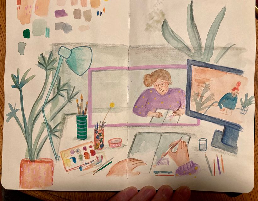 My project for course: Exploratory Sketchbook: Find Your Drawing Style 2