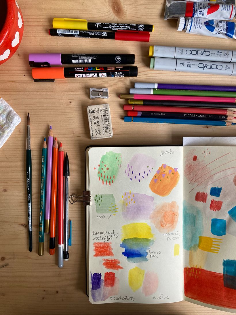 My project for course: Exploratory Sketchbook: Find Your Drawing Style 3