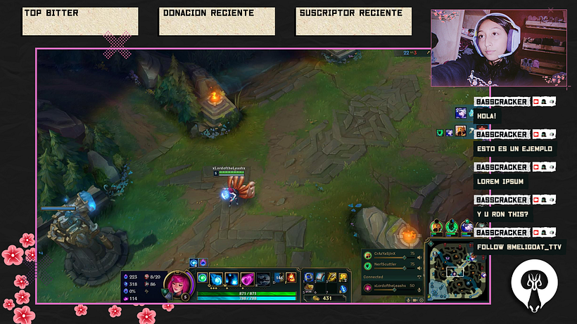 Meligoats Twitch Stream Overlay 5