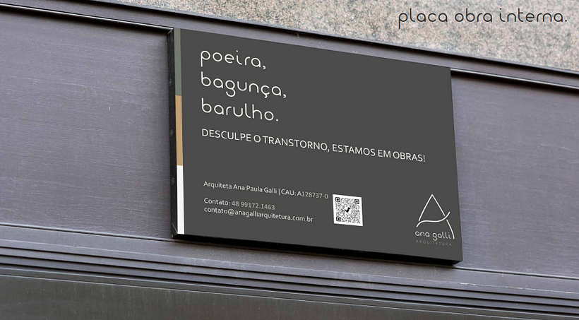Placa de obra