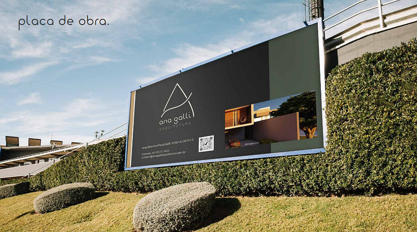 Placa de obra