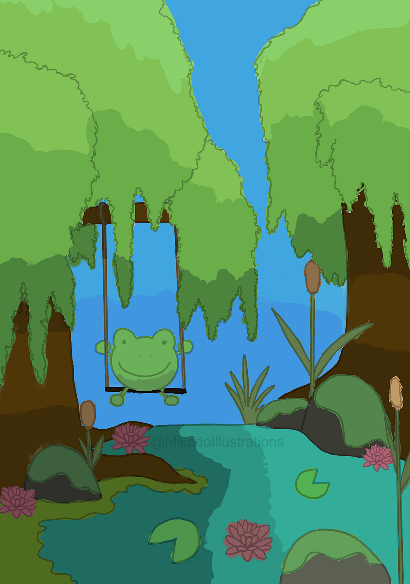 My project for course: Atmospheric Scenes in Procreate: Paint with Color and Light 2
