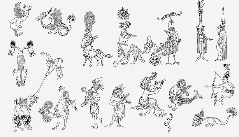 Sveta Dorosheva specializes in drawing fantasy characters like these.