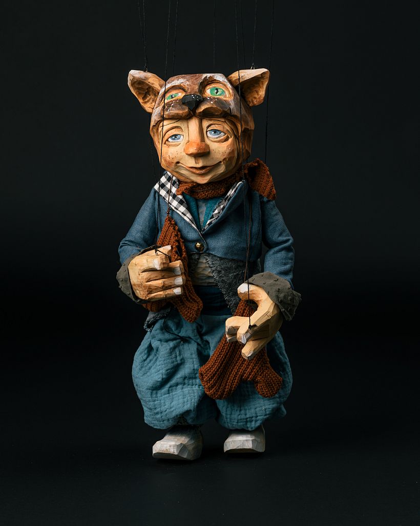 Mr. Cat marionette 3