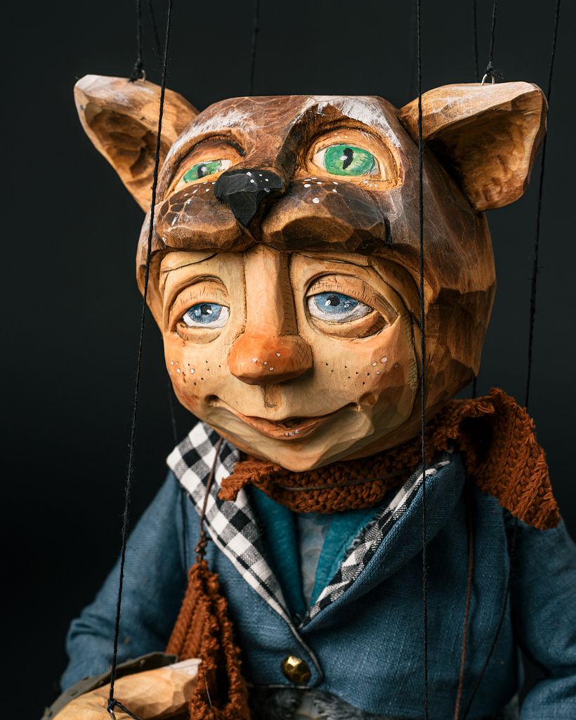 Mr. Cat marionette 5