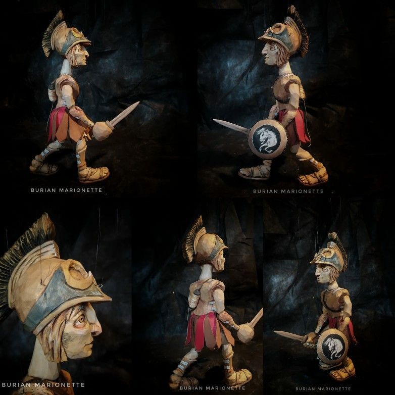 Theseus and Minotaur for colección museografica de gilena Spain 2