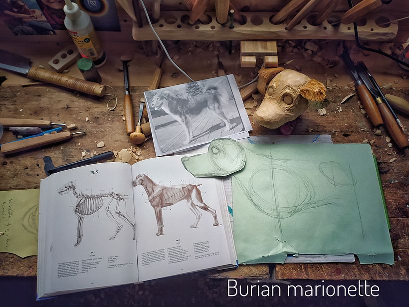 Dog marionette 1