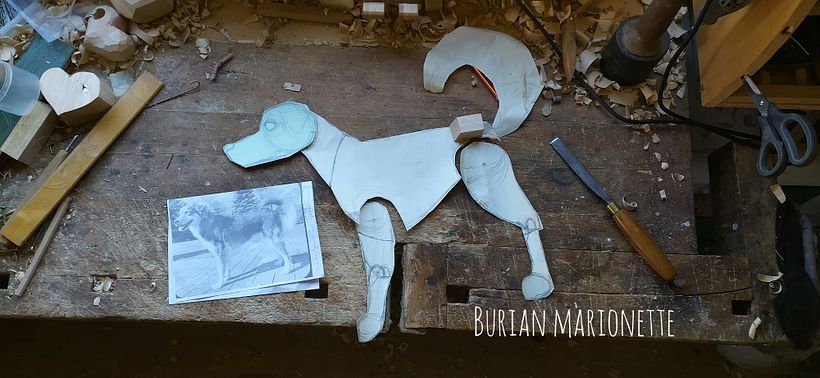 Dog marionette 3