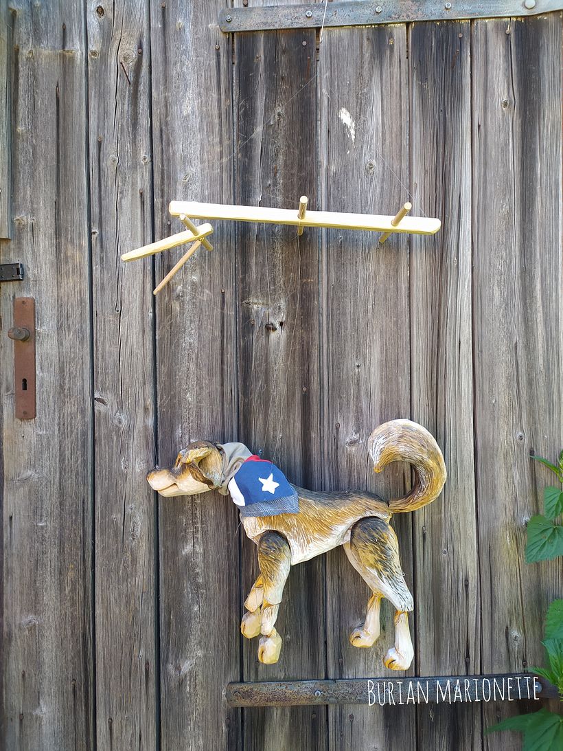 Dog marionette 5