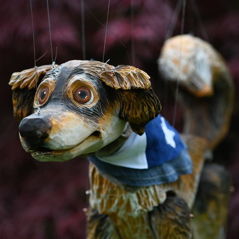 Dog marionette 8