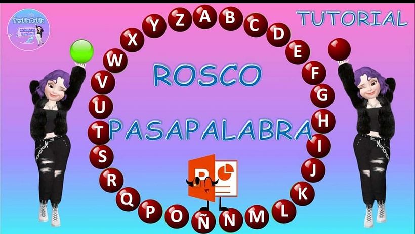 Diseña tu rosco y crea infinidad de temáticas de juego. Incluye tutorial 