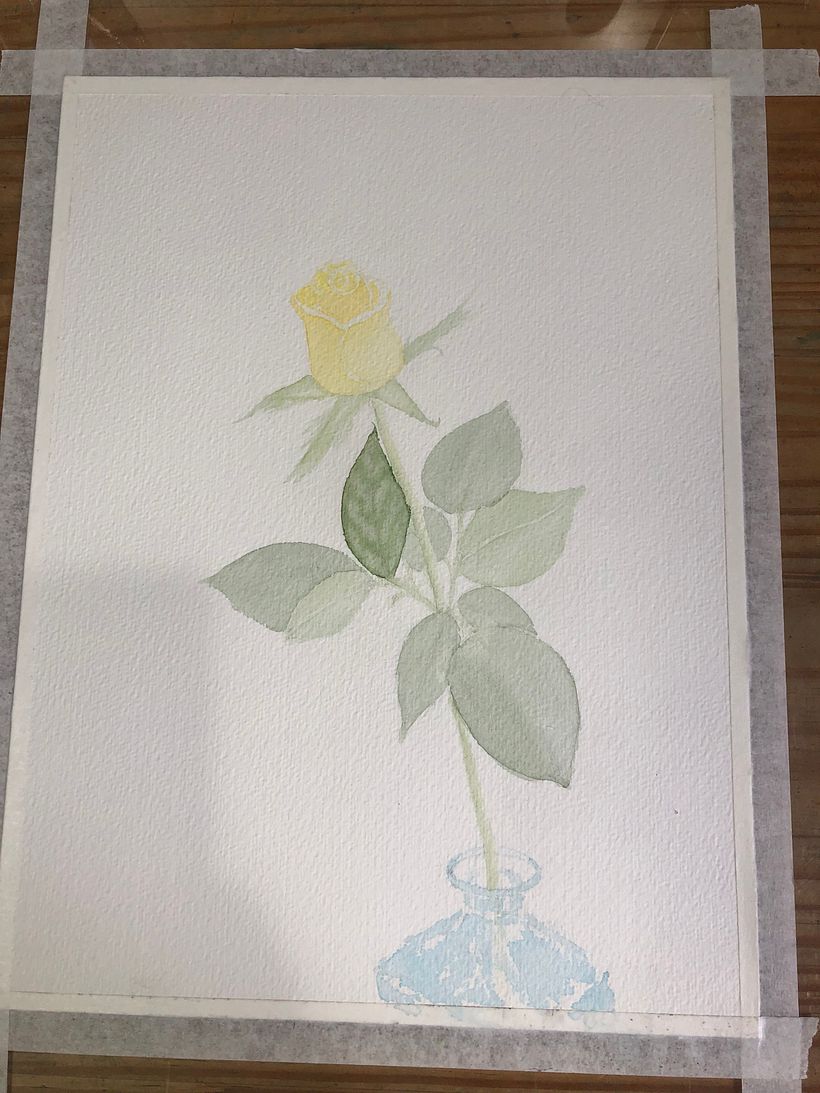 My project for course: Realistic Botanical Watercolor Drawing 3