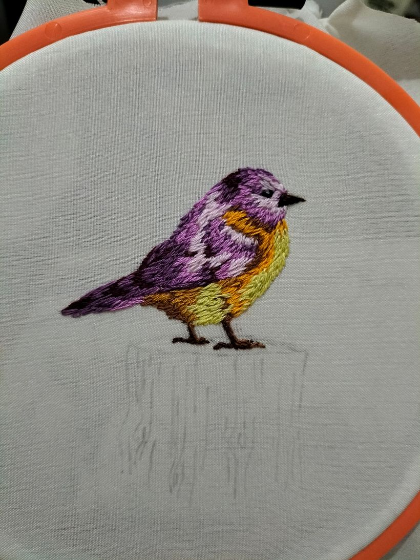My project for course: Realistic Embroidery Techniques 1