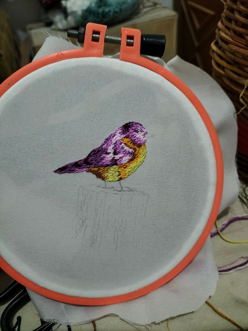 My project for course: Realistic Embroidery Techniques 3