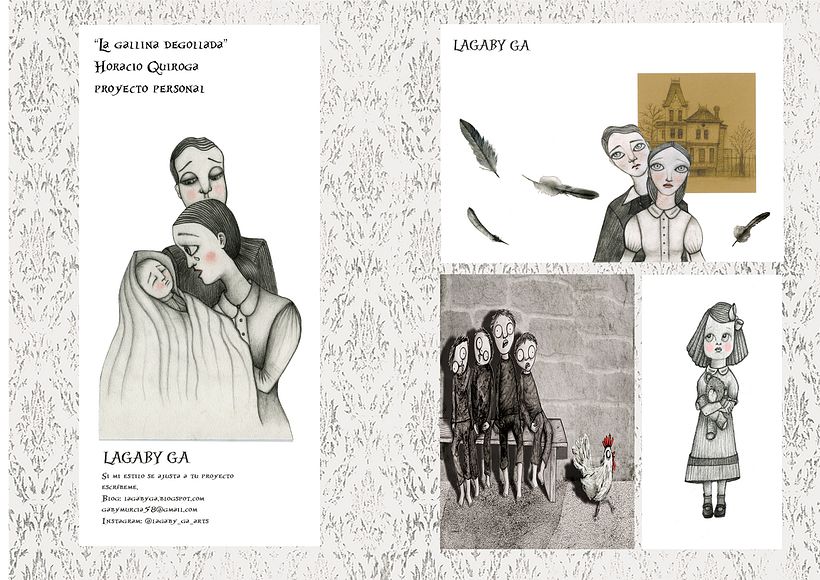 Algunas de las imágenes para " LaGallina Degollada " Proyecto personal 