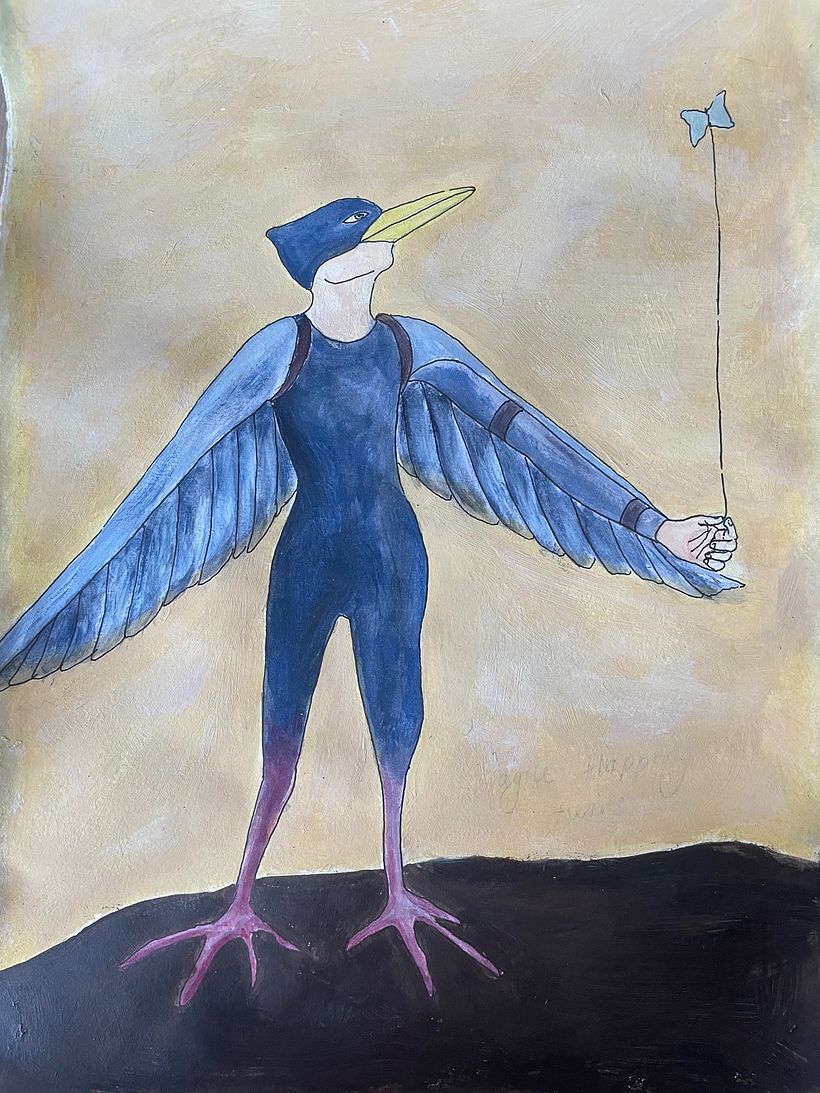 Final version with acrylic. 