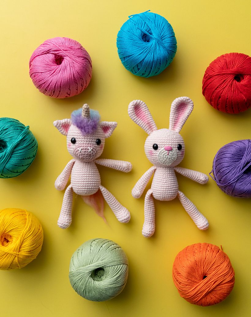 Meu projeto do curso: Amigurumi de animais com crochê 3