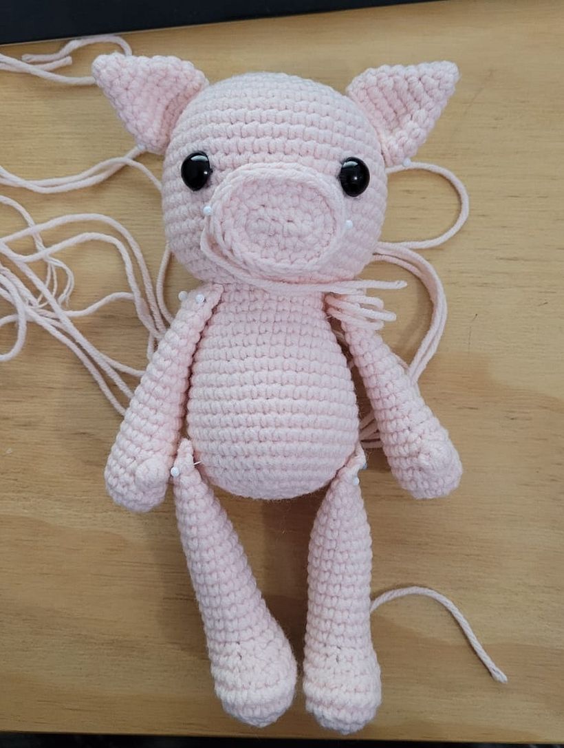Meu projeto do curso: Amigurumi de animais com crochê 8