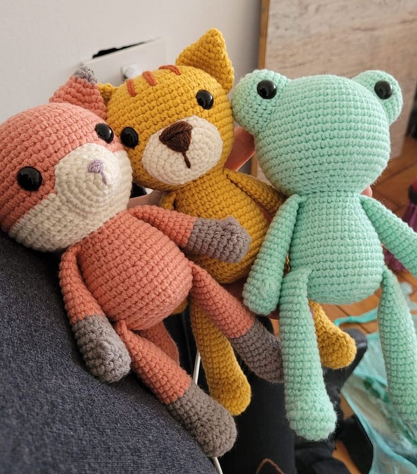 Meu projeto do curso: Amigurumi de animais com crochê 9