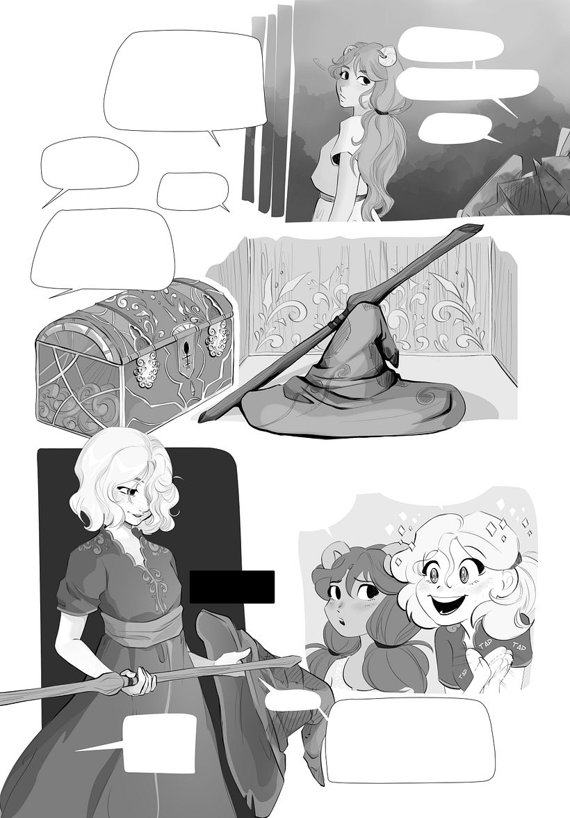 Página Seren Wen parte I. Lectura oriental (de derecha a izquierda)