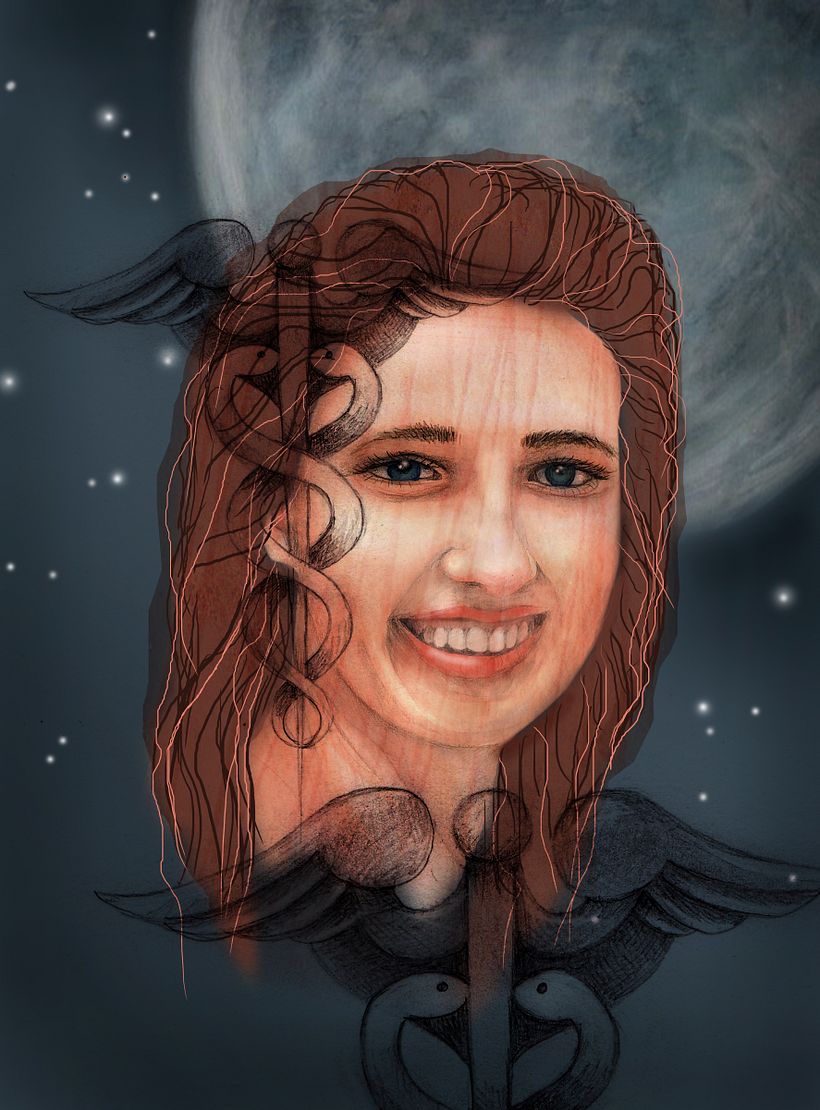 My project for course: Illustrated Portrait in Watercolor 7