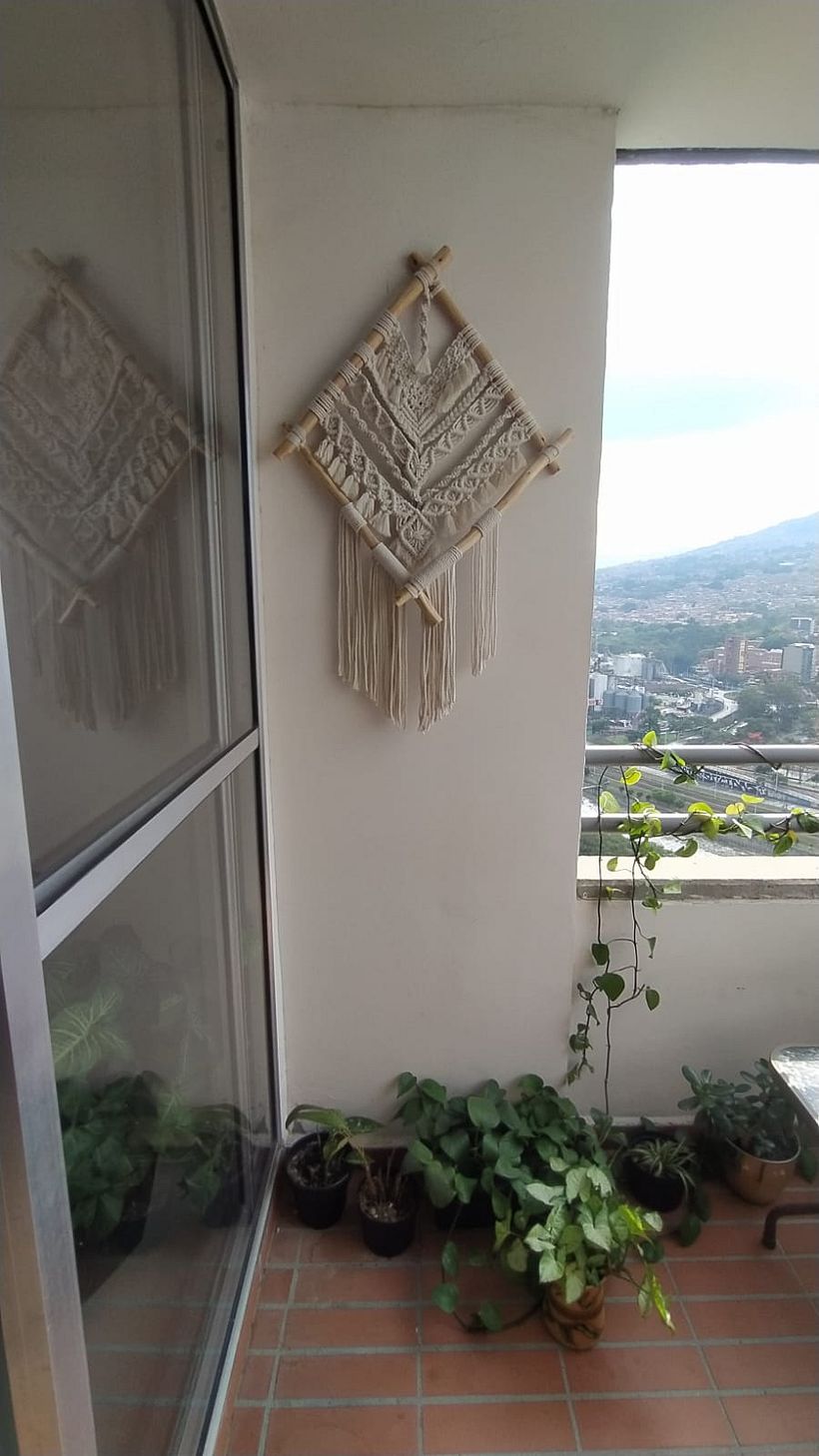 Mi proyecto del curso: Introducción al tapiz de macramé - Desain Aksesori
