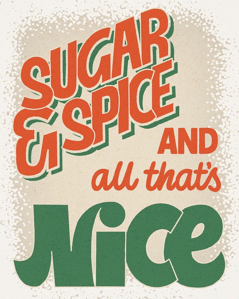 Handlettered Christmas Cards 2