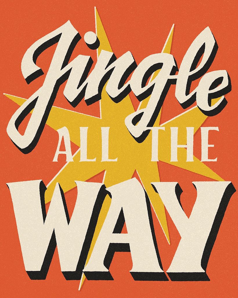 Handlettered Christmas Cards 3