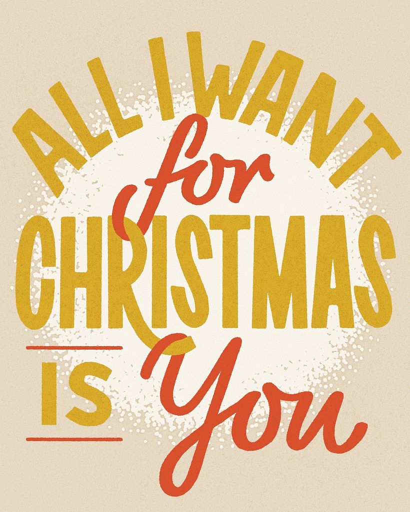 Handlettered Christmas Cards 5