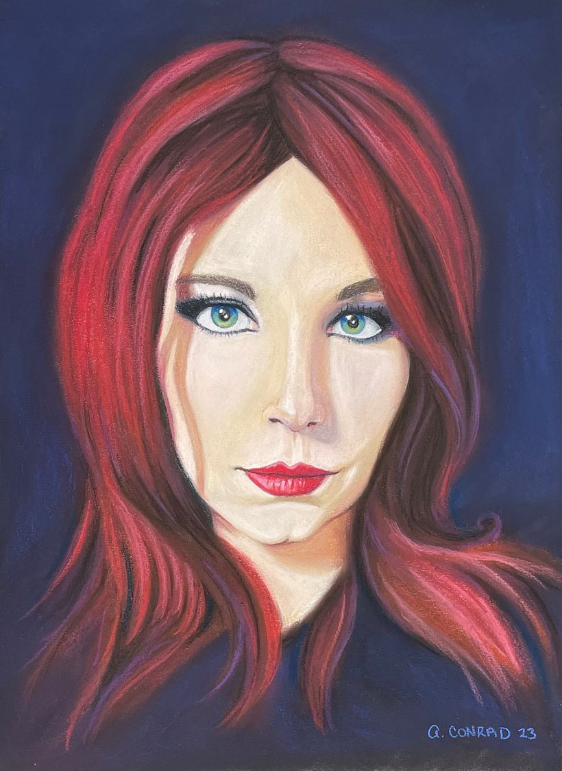 My project for course: Realistic Chalk Pastel Portraits 6
