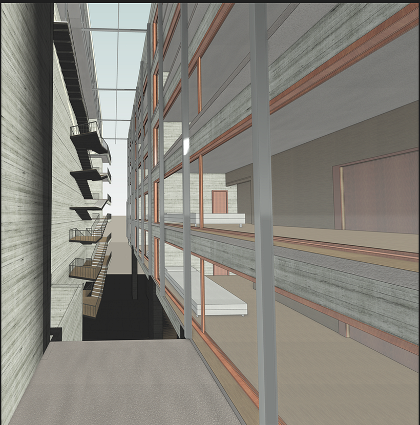 VISTA INTERIOR DEL PROYECTO