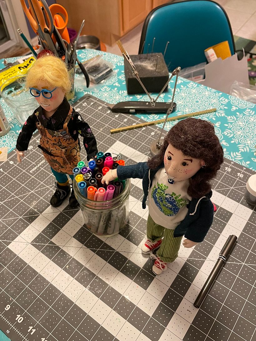 My project for course: Introduction to Puppet Making for Stop Motion 6