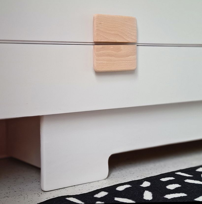 Curved Particle Board Base 