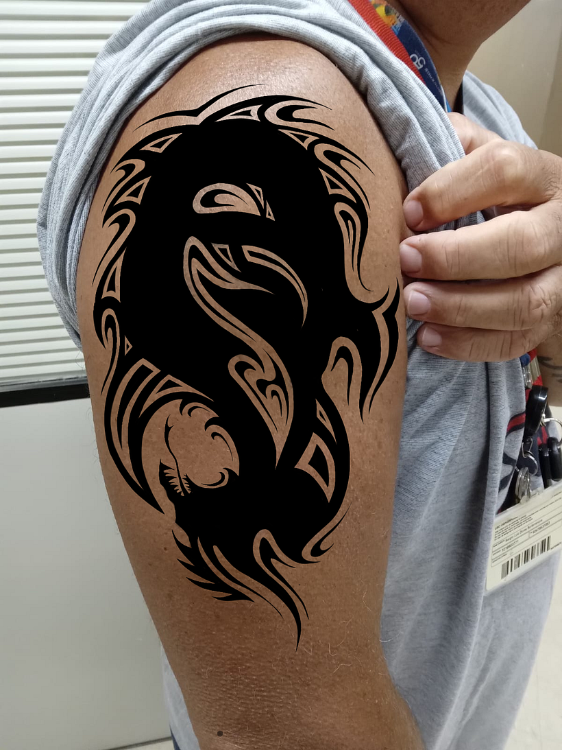 projeto de tribal para cobertura