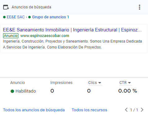 Mi proyecto del curso: Google Ads y Facebook Ads desde cero 3