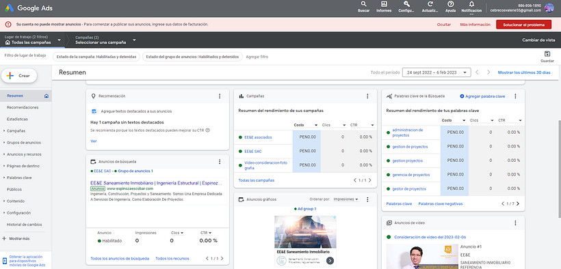 Mi proyecto del curso: Google Ads y Facebook Ads desde cero 5