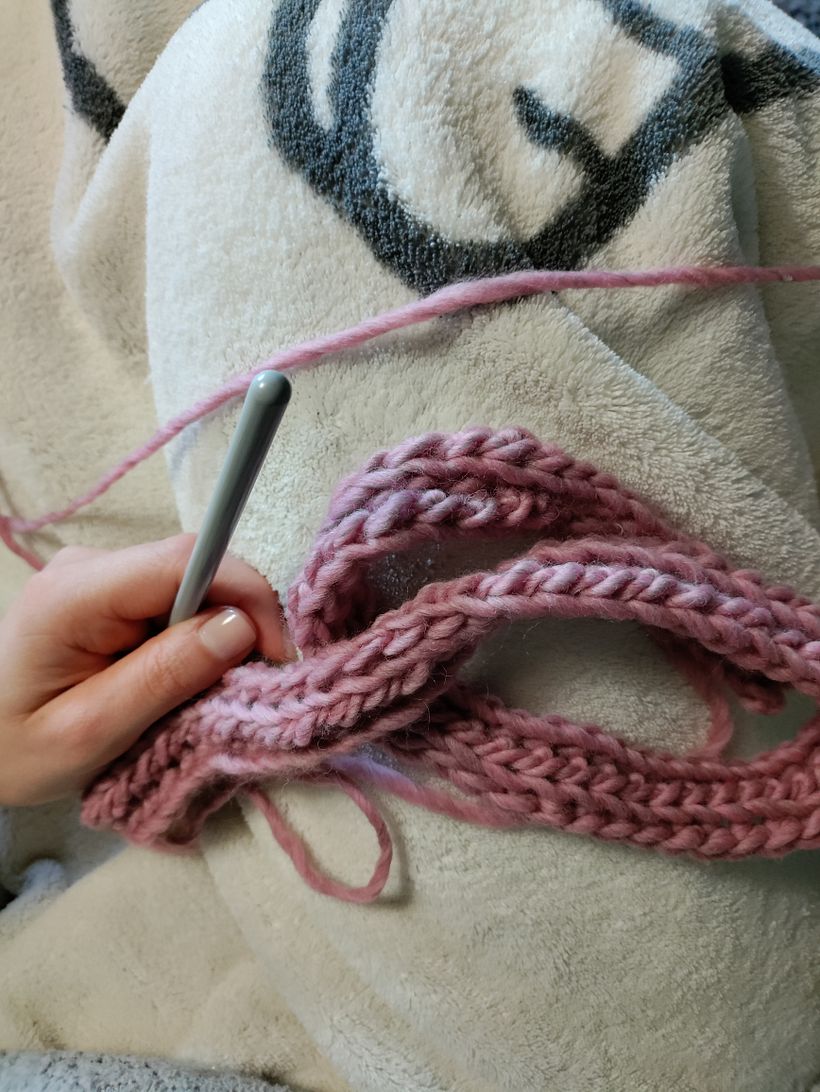 Mi proyecto del curso: Crochet: crea prendas con una sola aguja 4