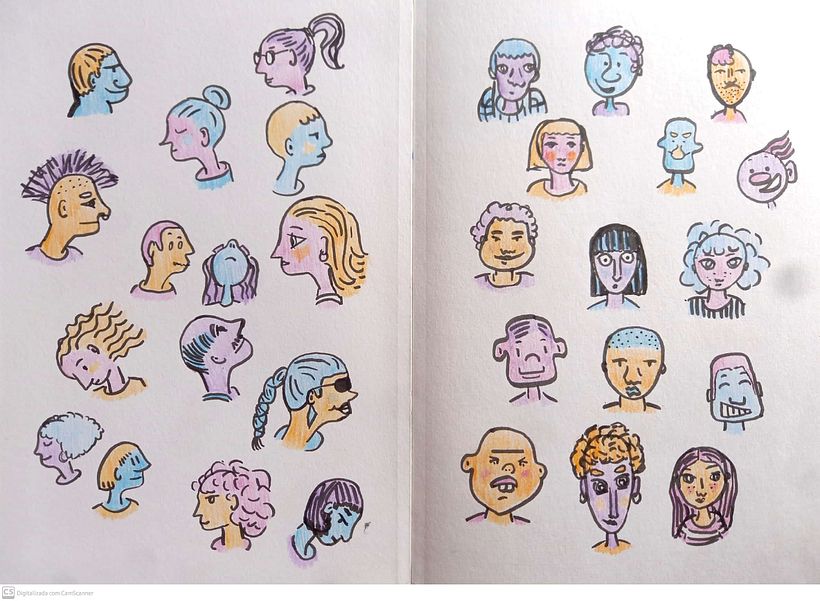 My project for course: Creative Drawing Techniques for Beginners 2