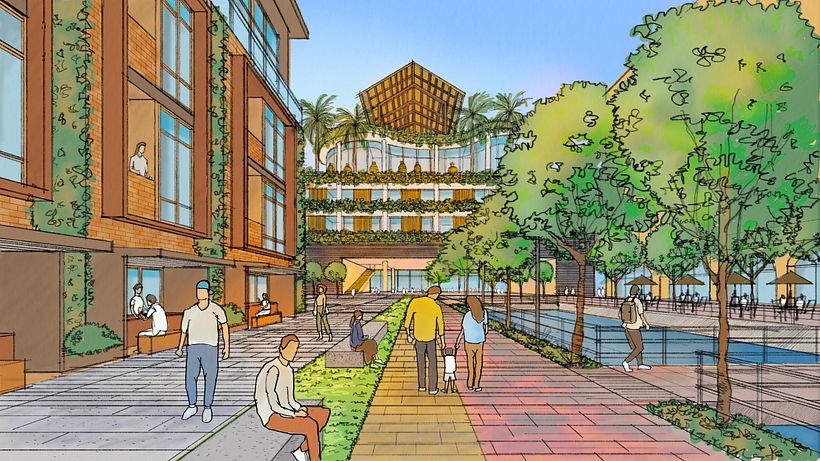 My project for course: Architectural Illustration: Bring Design Concepts to Life 1